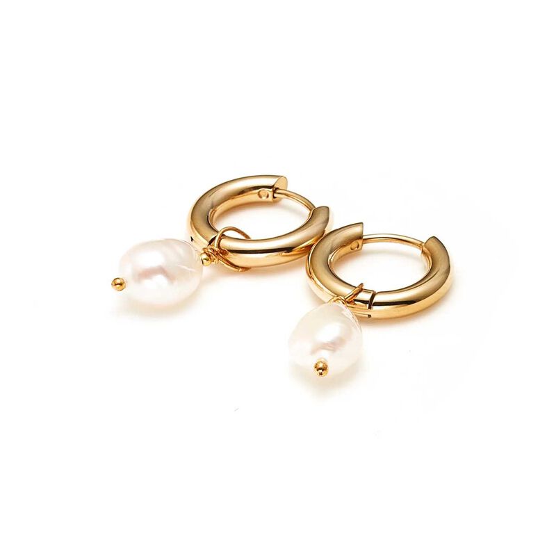 Silk & Steel Allure Hoops image number 2